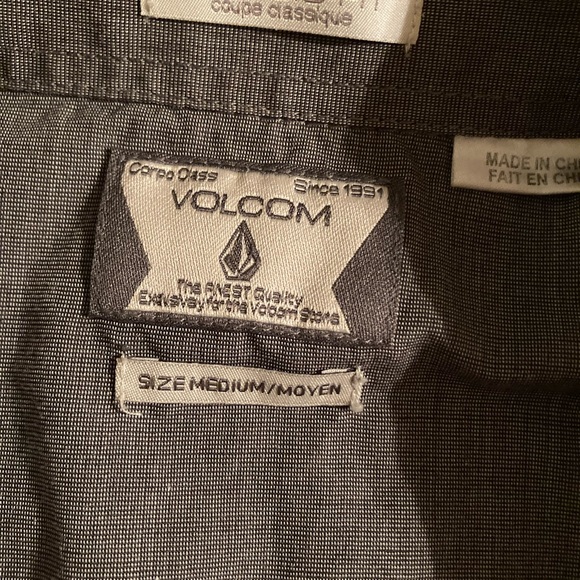 Volcom men’s date night, long sleeve shirt, size medium - Picture 4 of 8